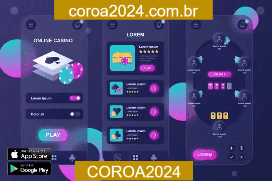 COROA2024 App Mobile - Android e iOS